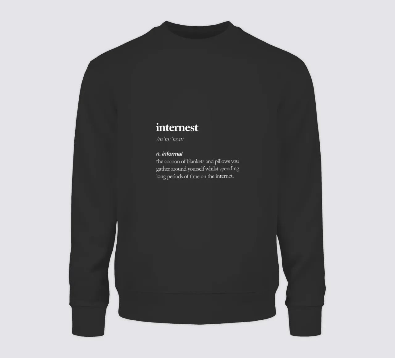 Internest felpa da THE MOTIVATED TYPE