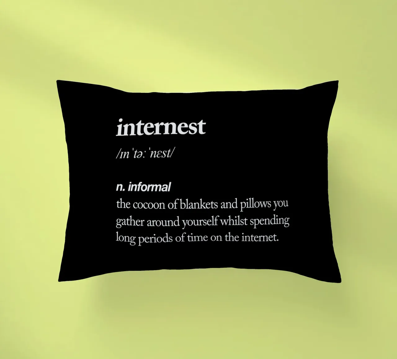 Internest cuscino da THE MOTIVATED TYPE