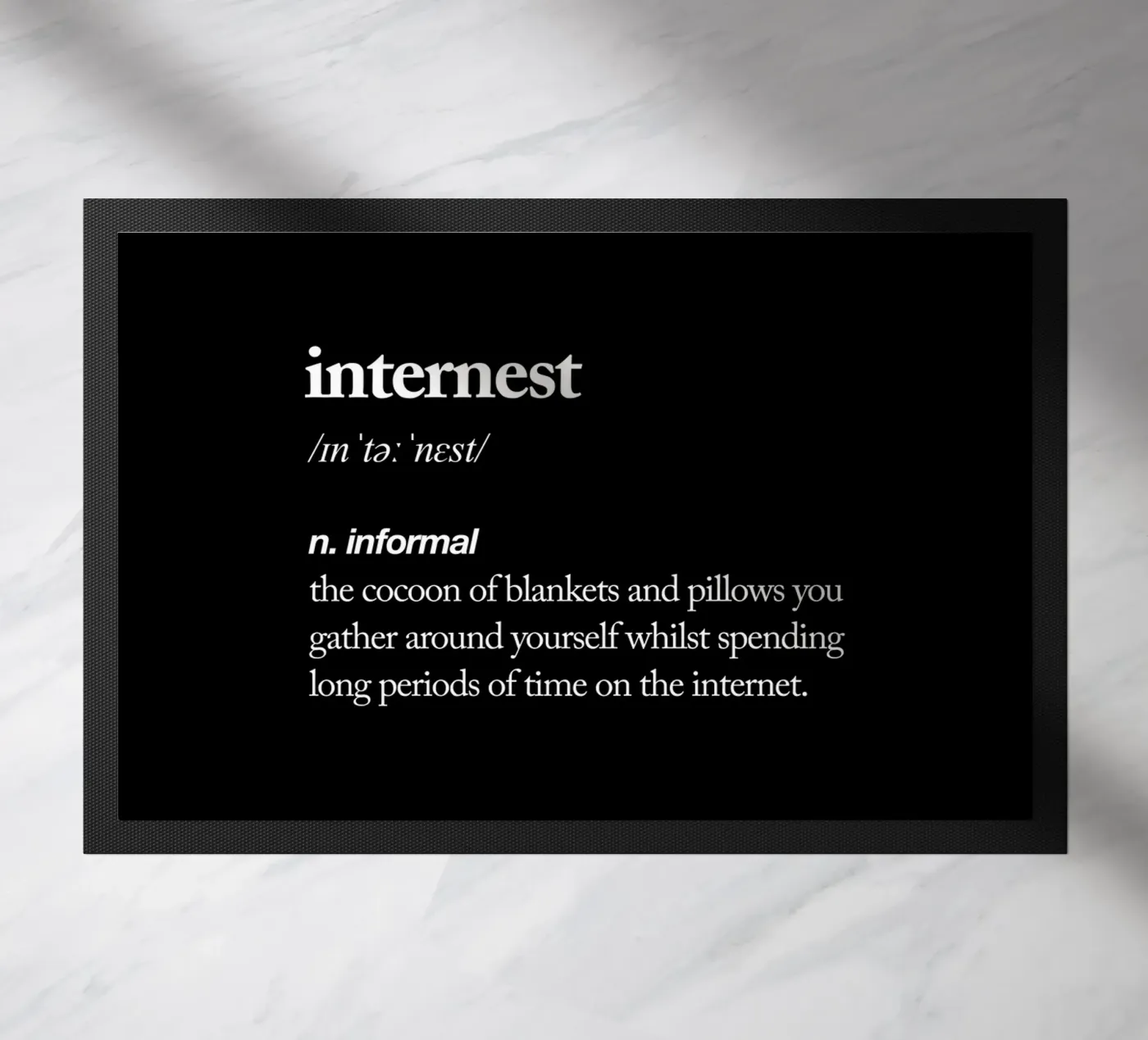 Internest deurmat van THE MOTIVATED TYPE