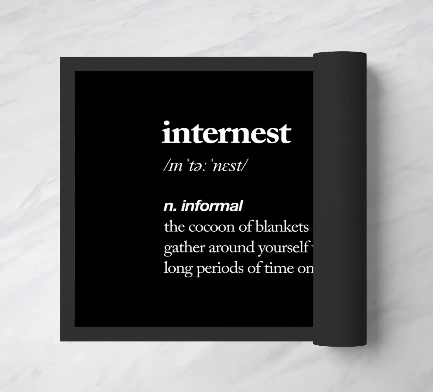 Internest deurmat van THE MOTIVATED TYPE