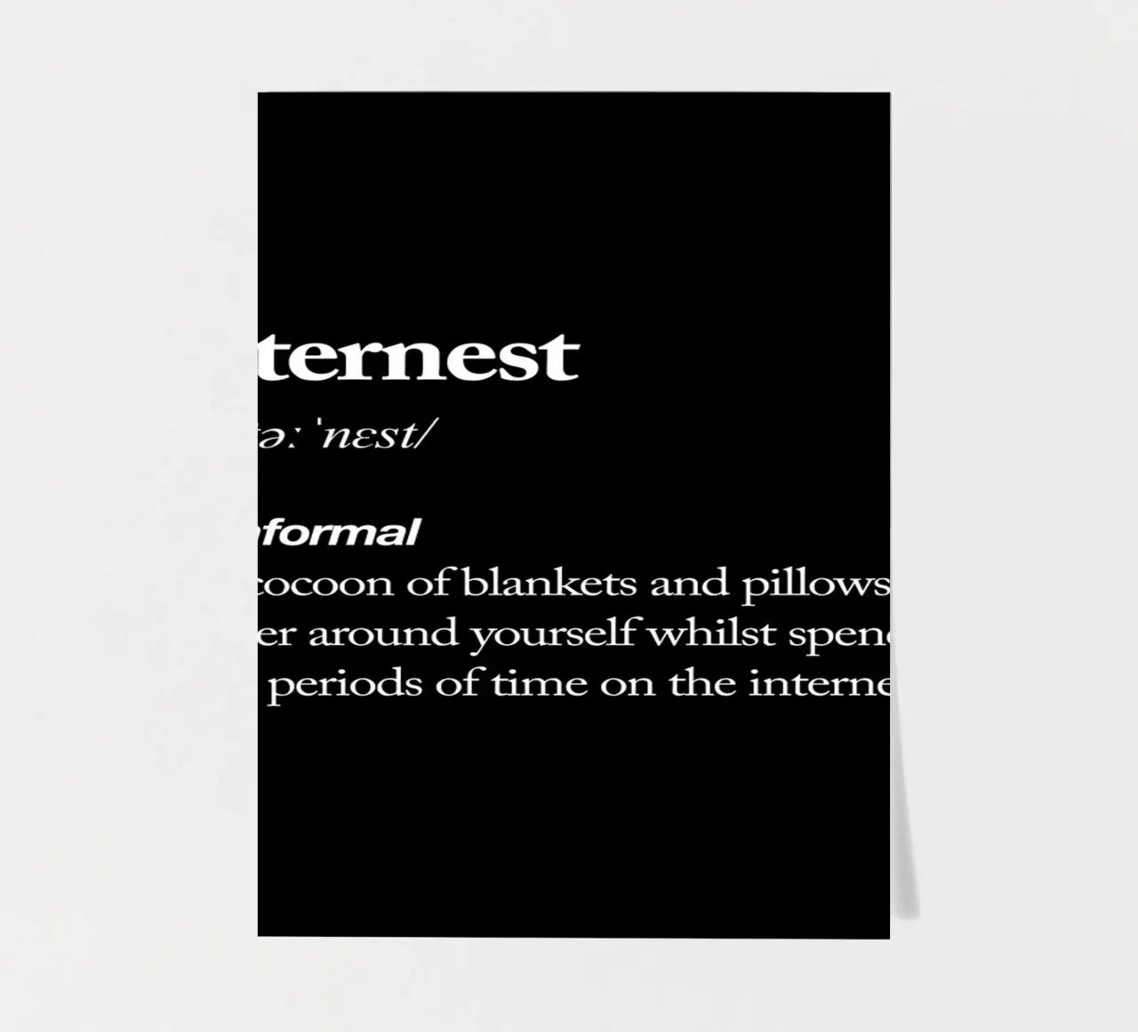 Internest sticker sheet by THE MOTIVATED TYPE