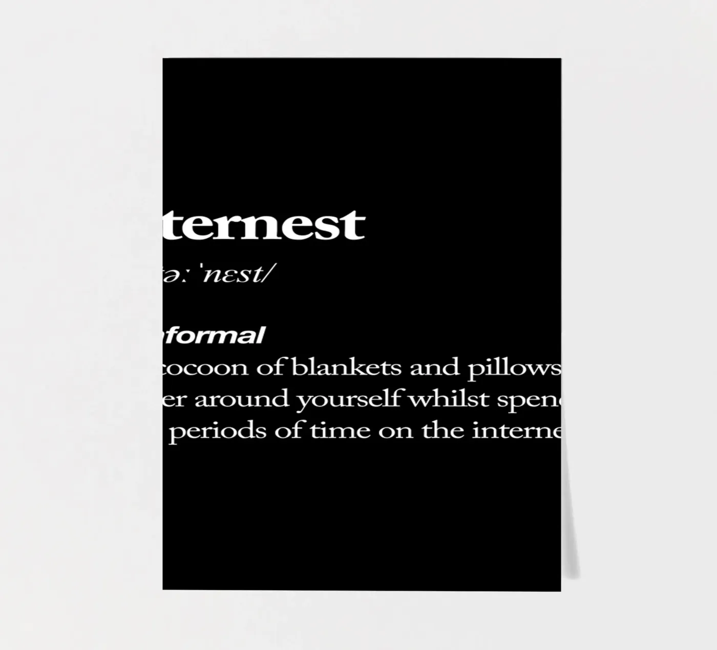 Internest stickervel van THE MOTIVATED TYPE