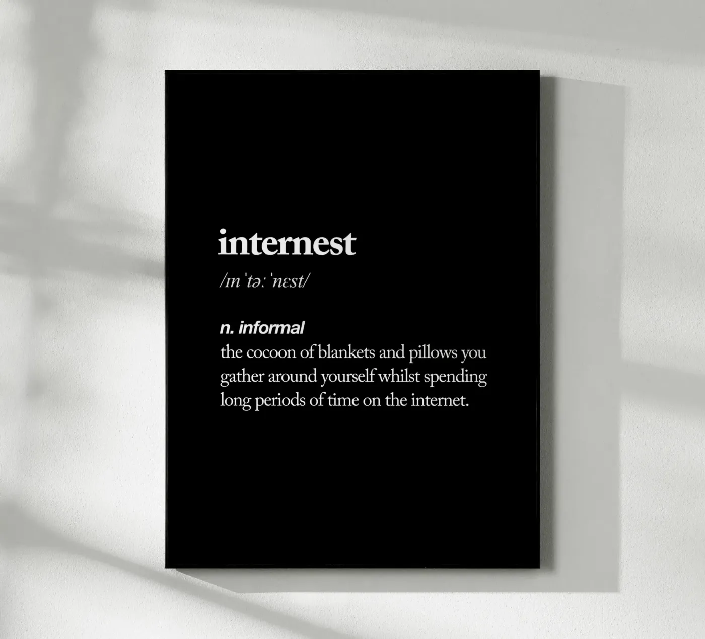 Internest plexiglas de THE MOTIVATED TYPE