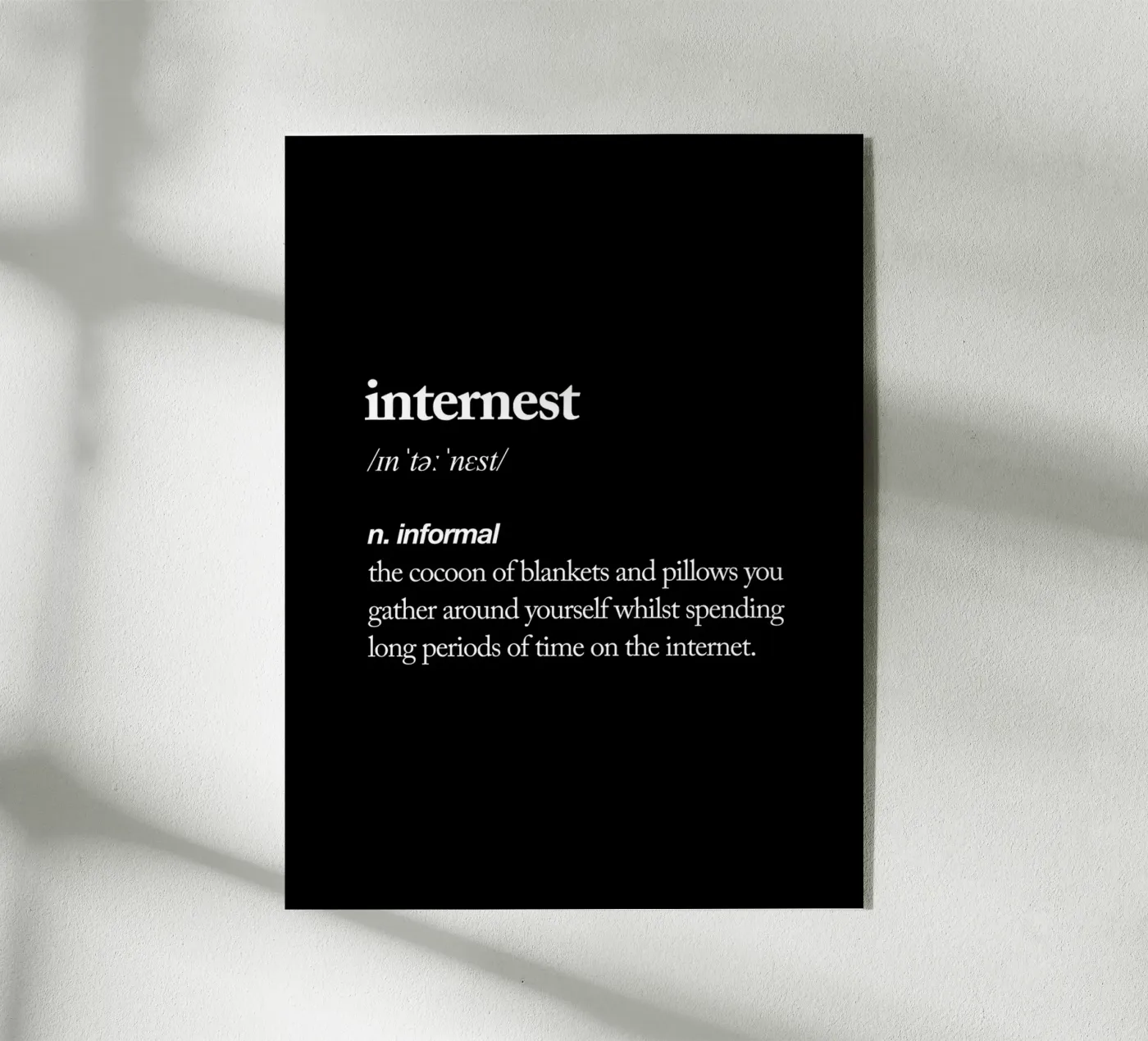 Internest plexiglas de THE MOTIVATED TYPE