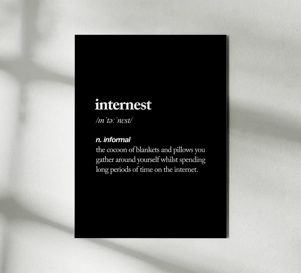 Internest alluminio dibond da THE MOTIVATED TYPE