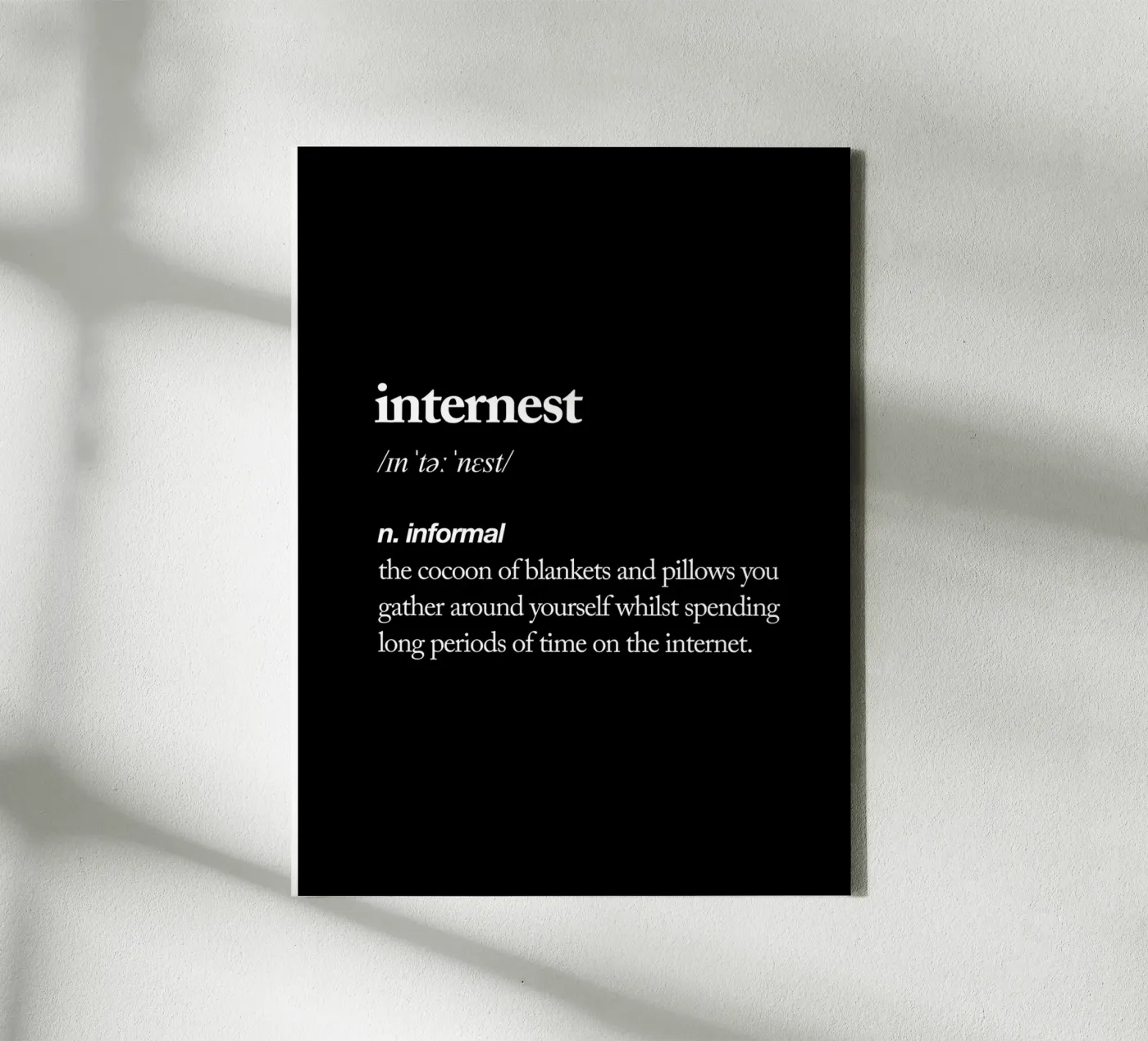 Internest canvas van THE MOTIVATED TYPE