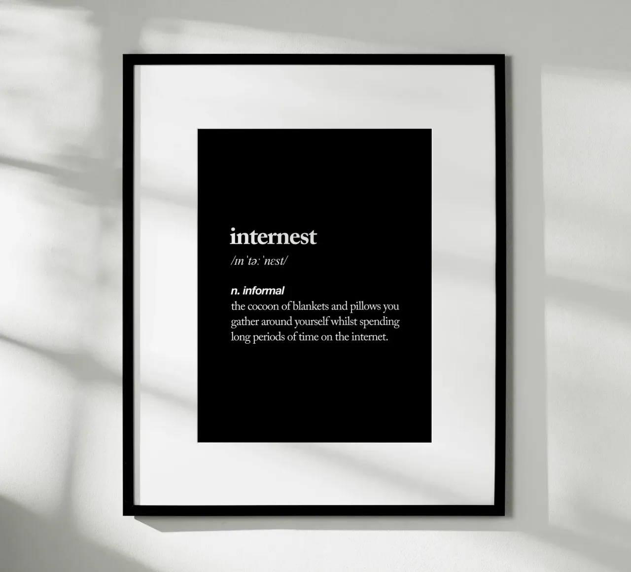 Internest poster van THE MOTIVATED TYPE