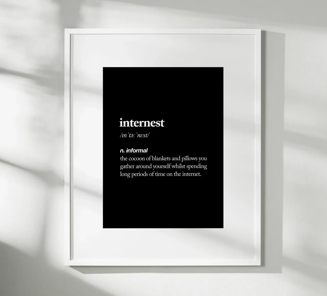 Internest poster van THE MOTIVATED TYPE