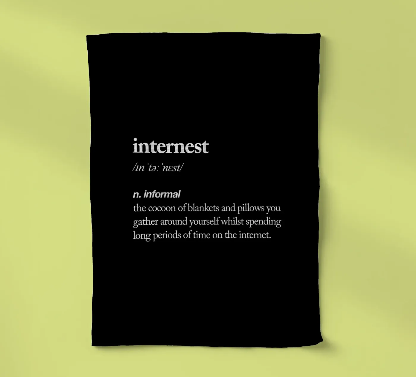 Internest theedoek van THE MOTIVATED TYPE