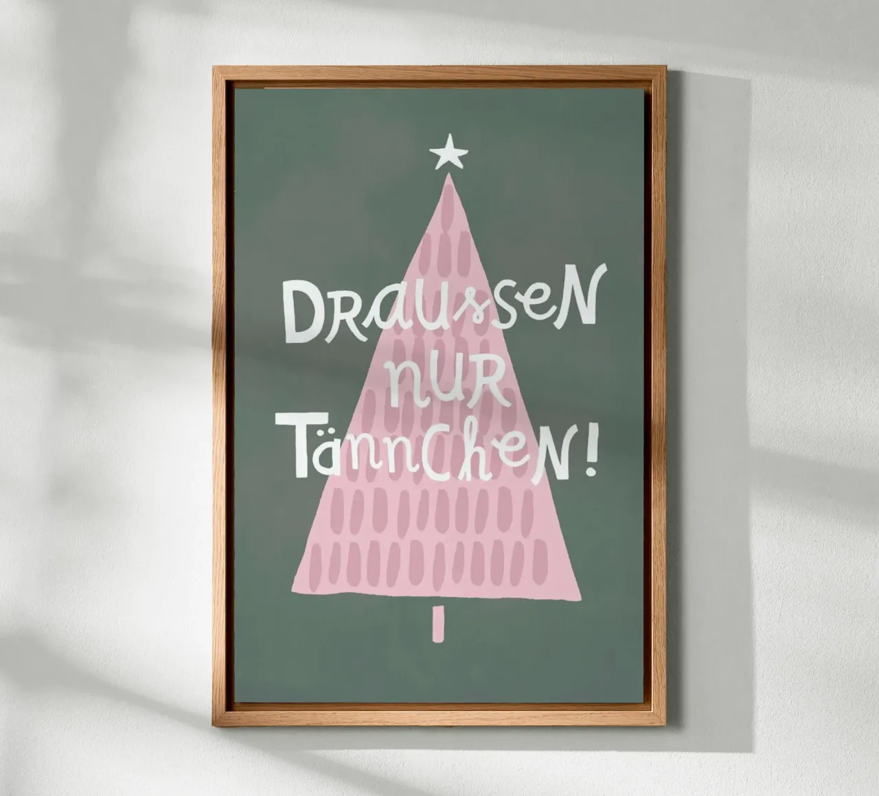 Die Tanne sagt No. 2 alu dibond de typealive