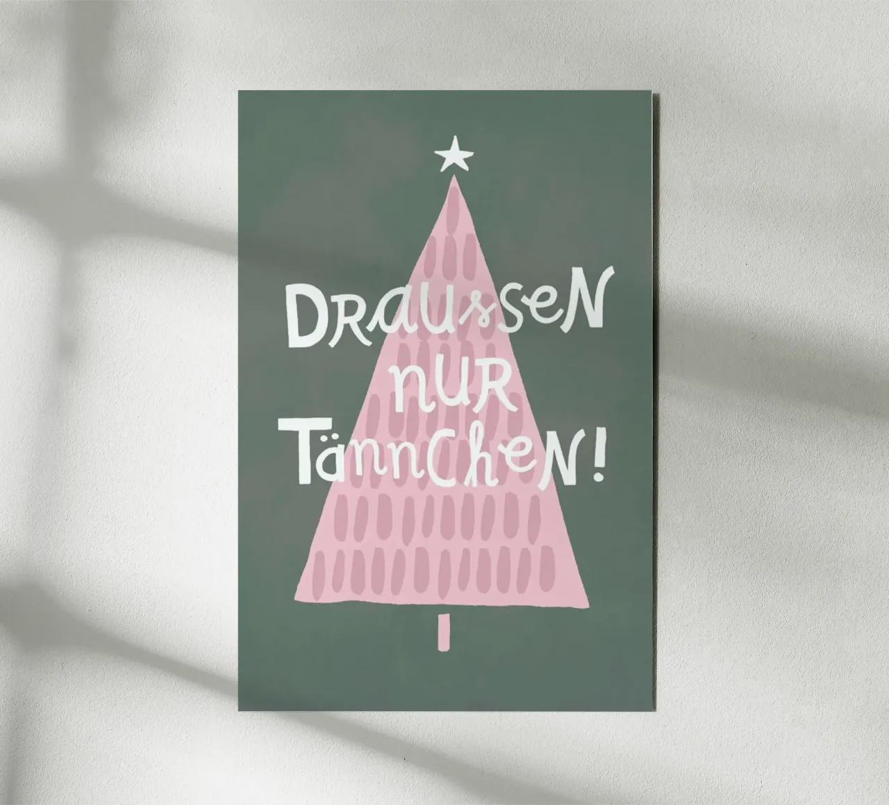 Die Tanne sagt No. 2 alu dibond de typealive