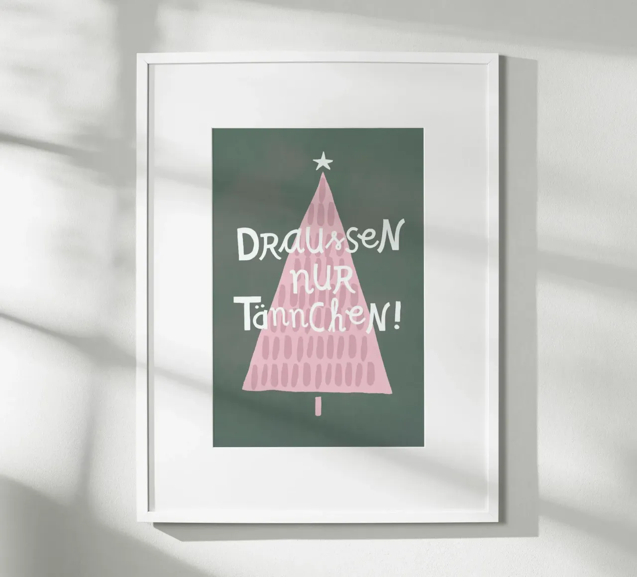 Die Tanne sagt No. 2 poster by typealive