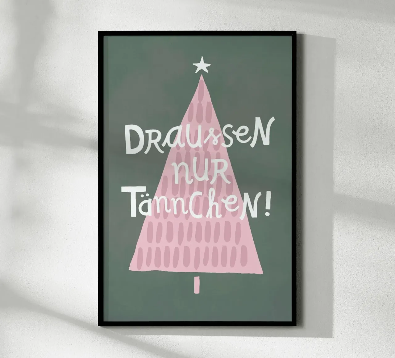Die Tanne sagt No. 2 poster by typealive