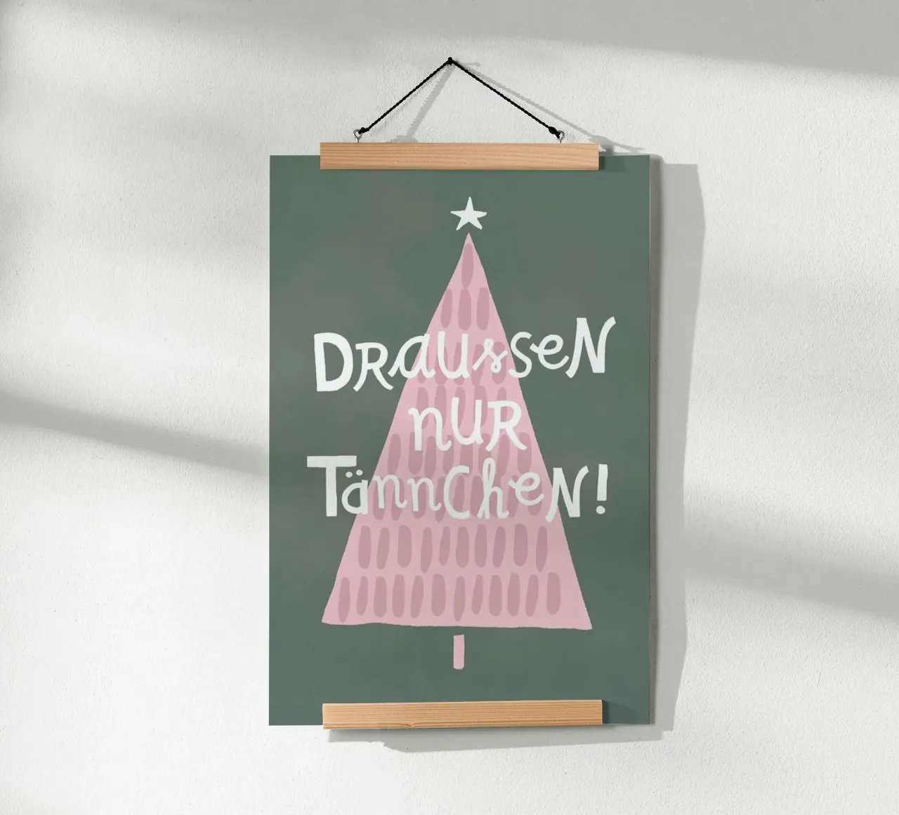 Die Tanne sagt No. 2 poster by typealive