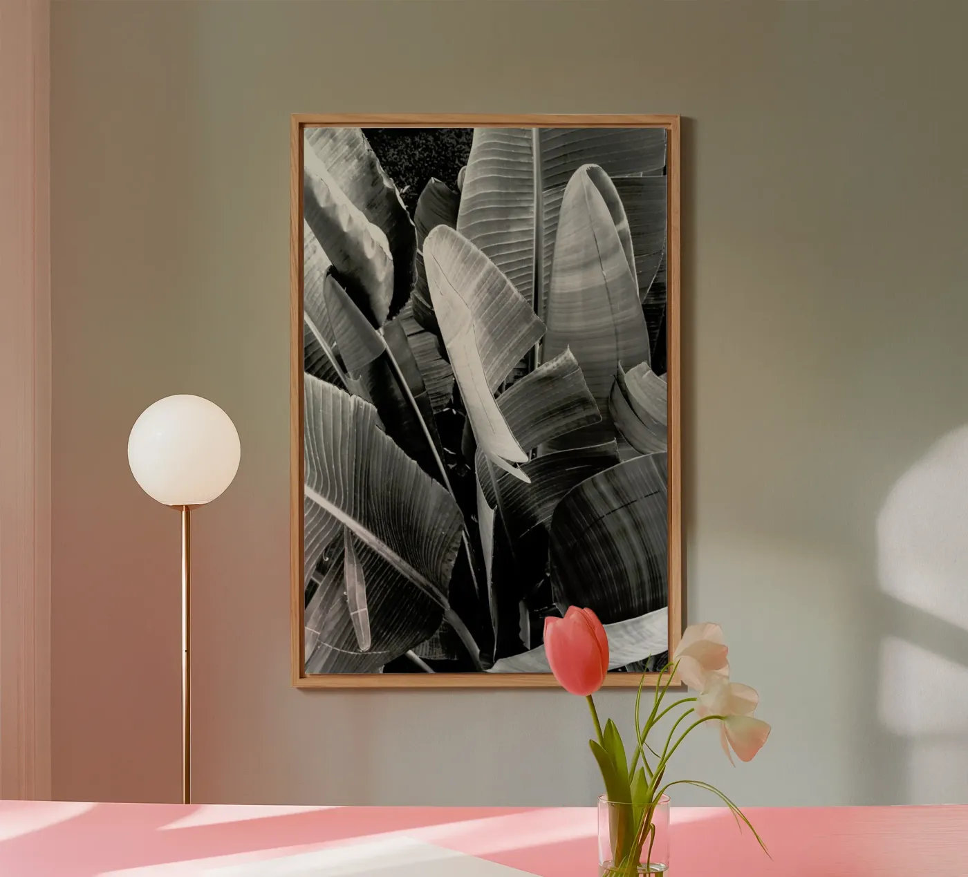 Palms alluminio dibond da Victoria Frost