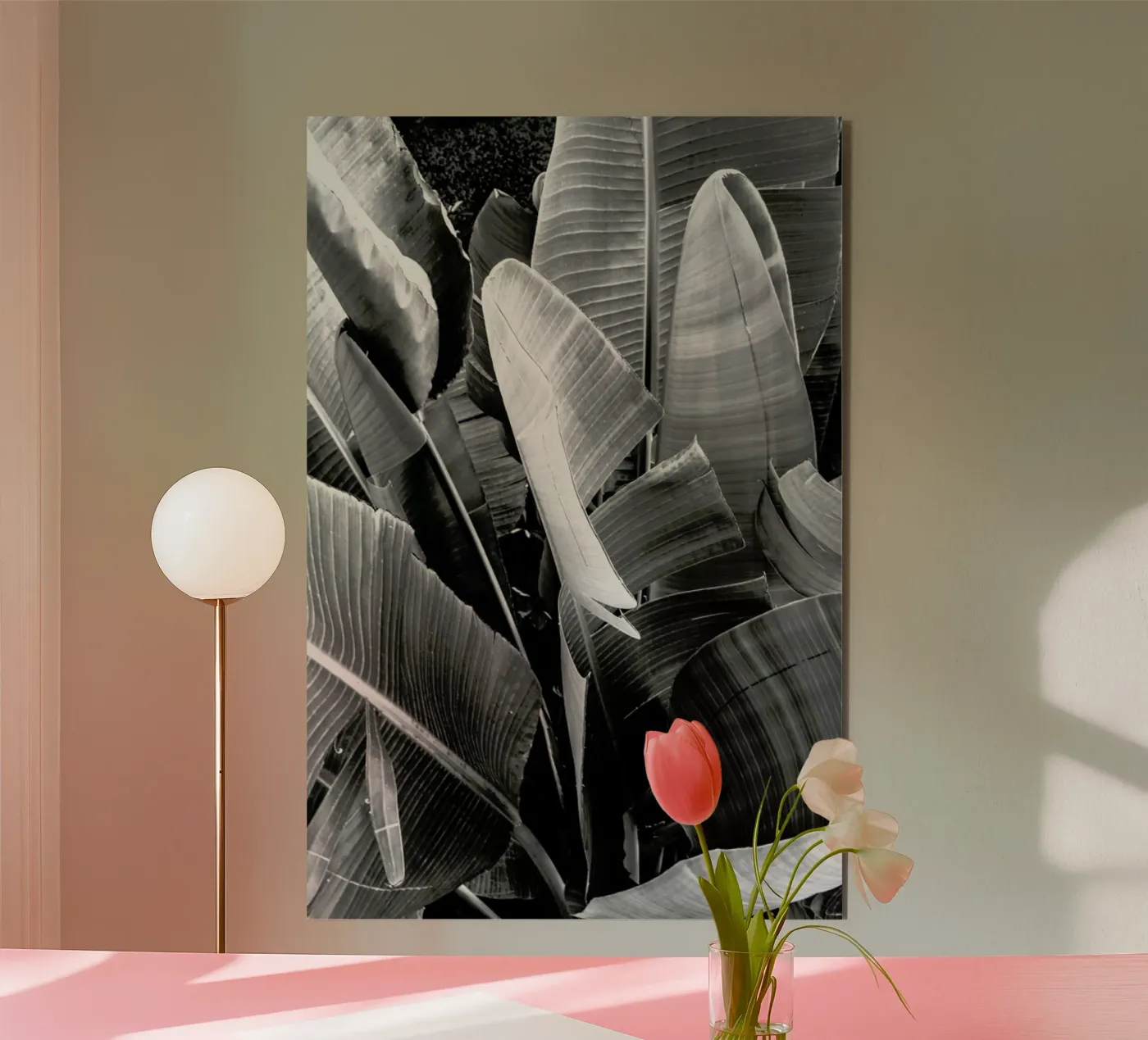 Palms alluminio dibond da Victoria Frost