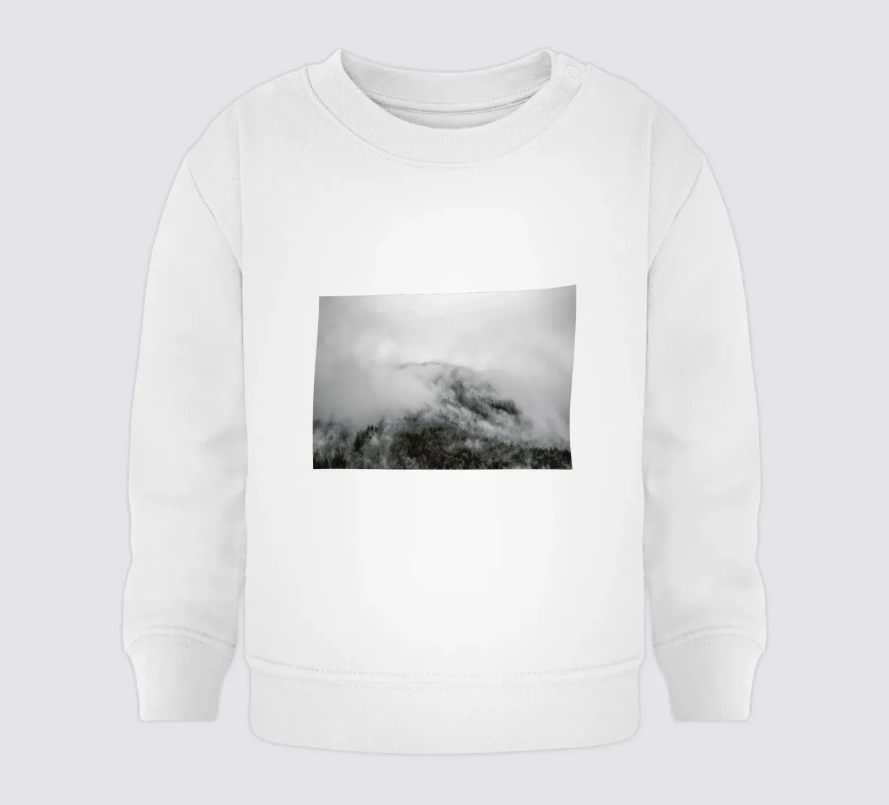 Moody Clouds 1 felpa neonato da Nur Mut