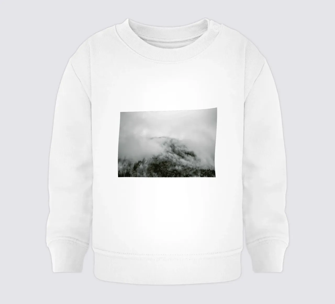 Moody Clouds 1 felpa neonato da Nur Mut