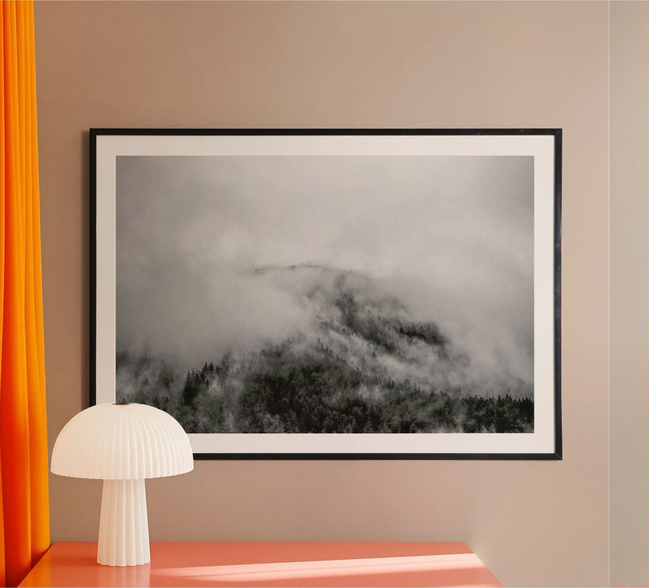 Moody Clouds 1 carta hahnemühle da Nur Mut