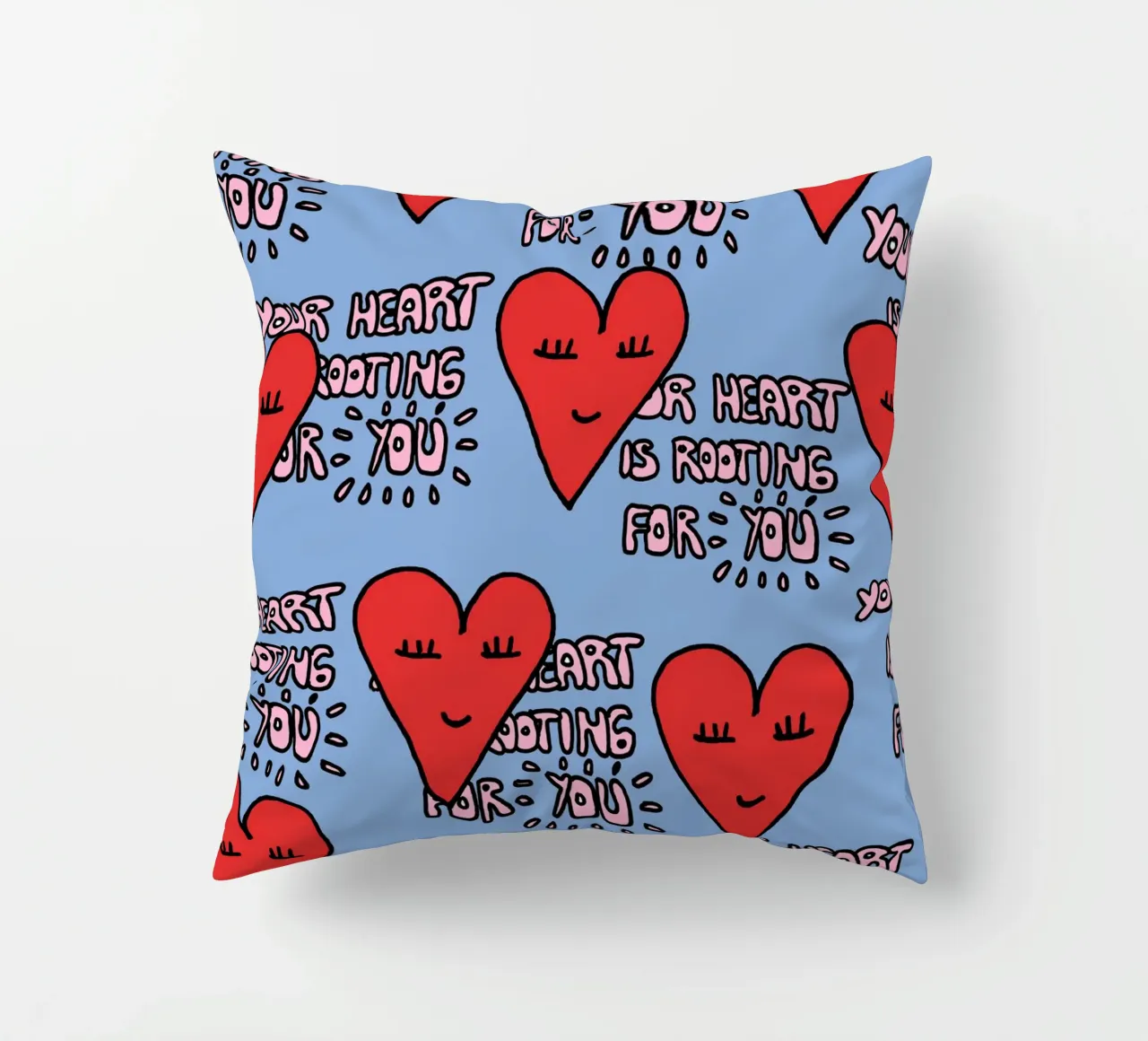 Your heart is rooting for you cuscino da thesoulhugclub