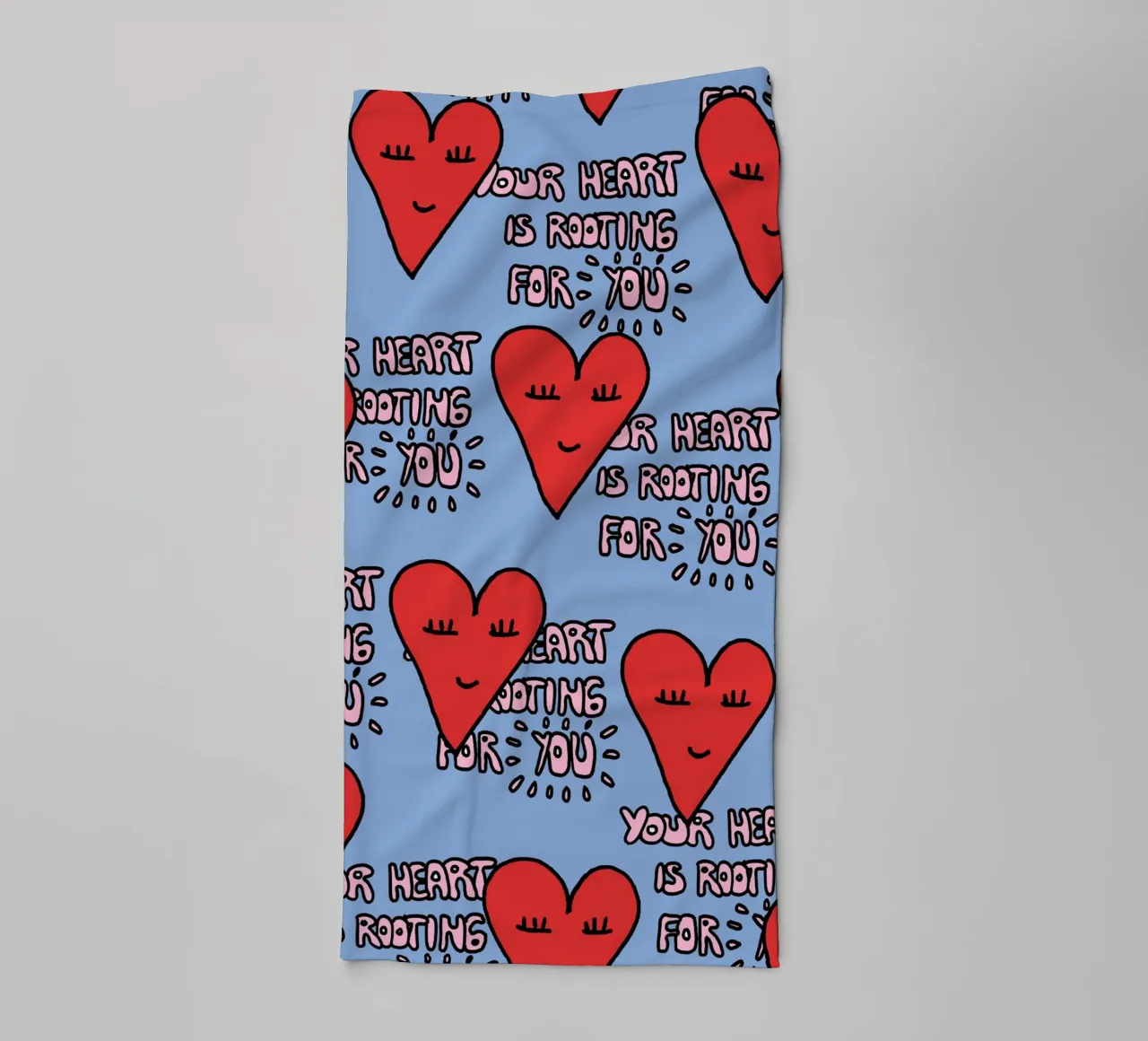 Your heart is rooting for you asciugamano da bagno da thesoulhugclub
