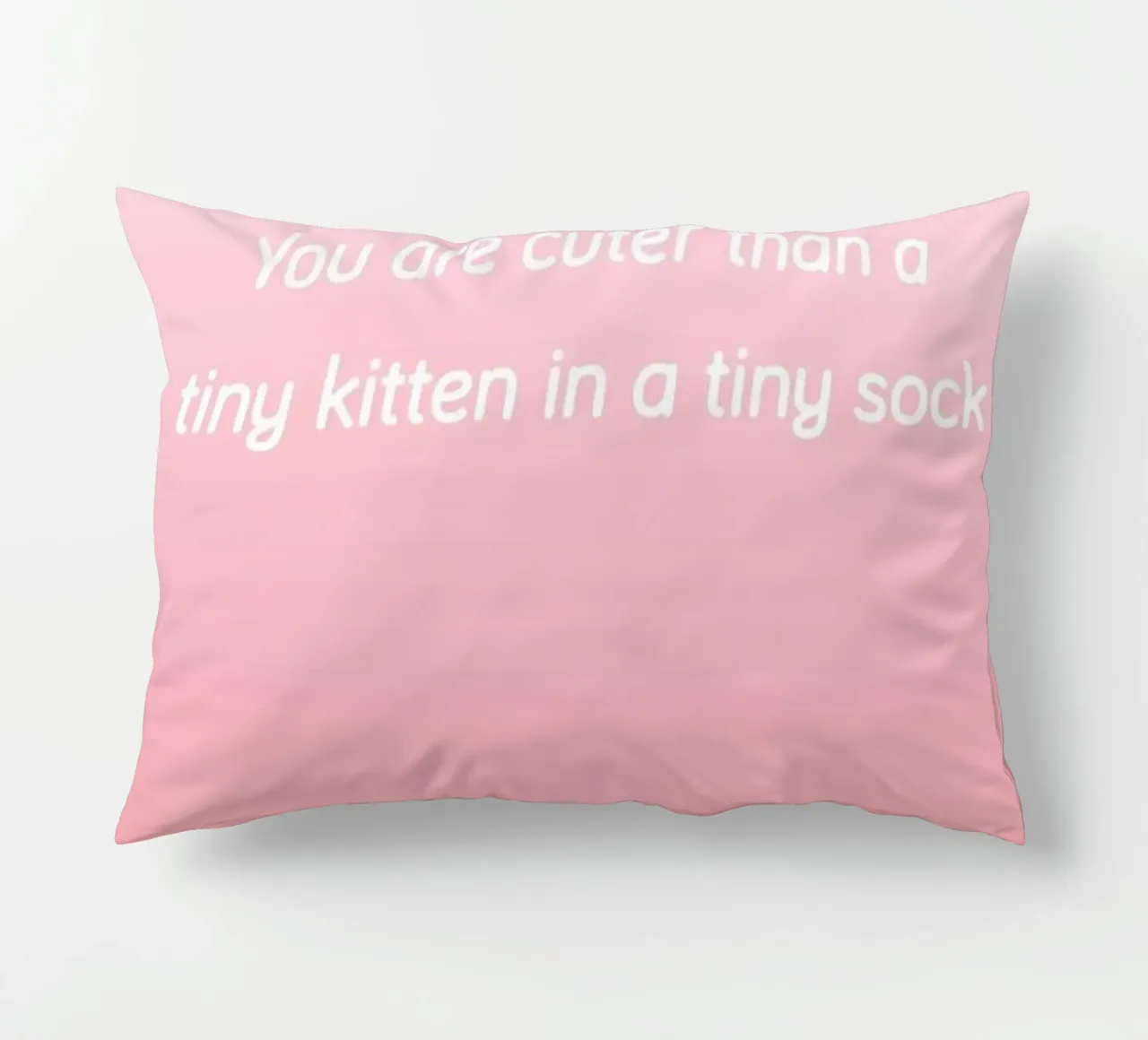 Cuter Than Kittens cuscino da Oh Darling