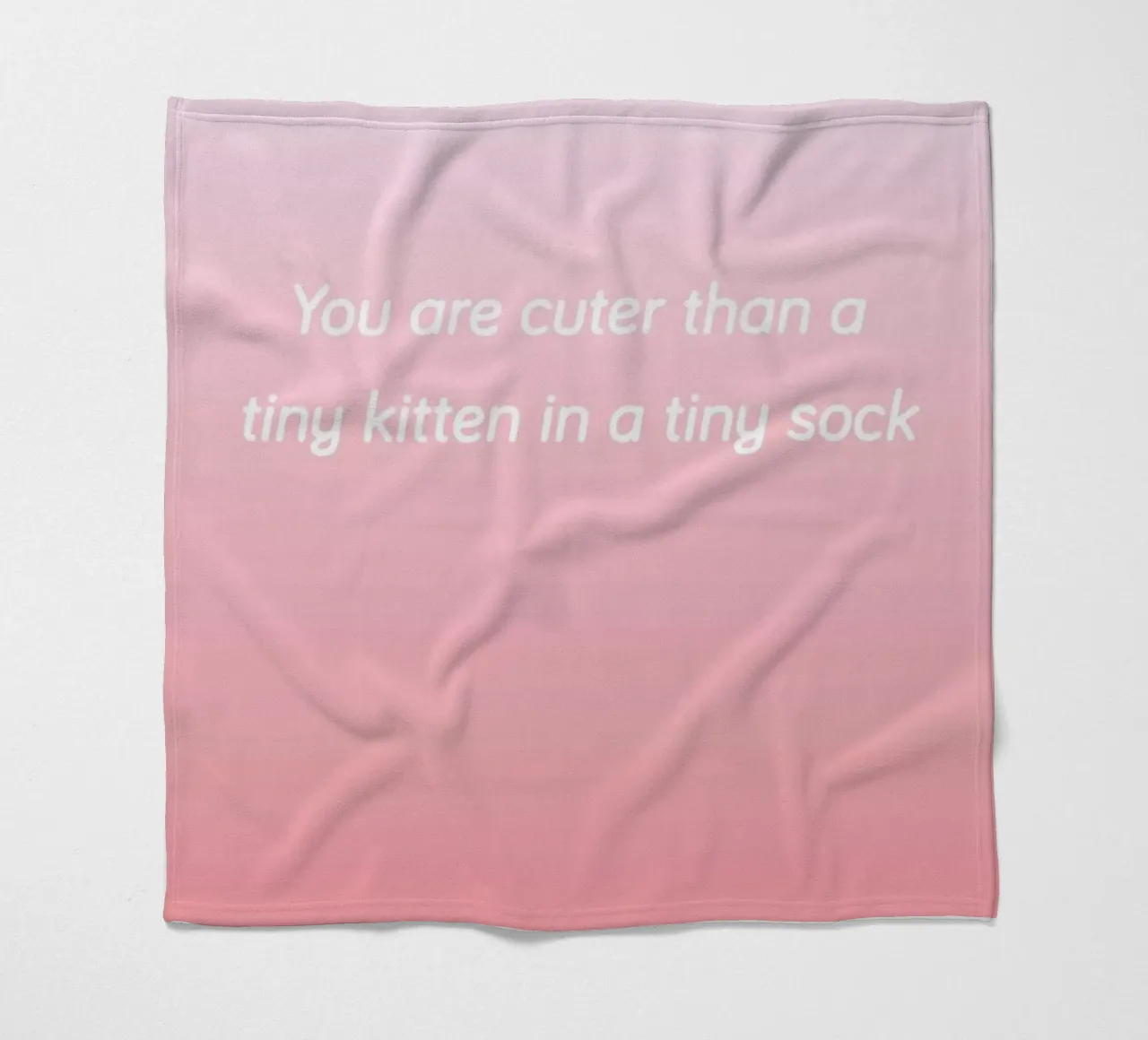Cuter Than Kittens coperta in pile da Oh Darling