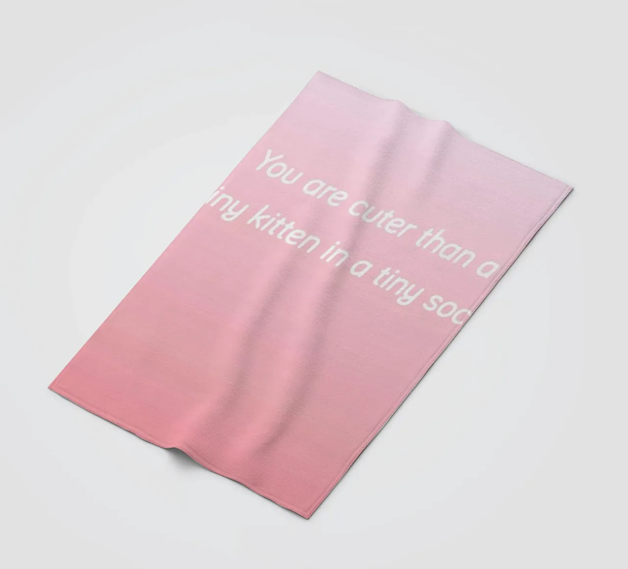 Cuter Than Kittens coperta in pile da Oh Darling