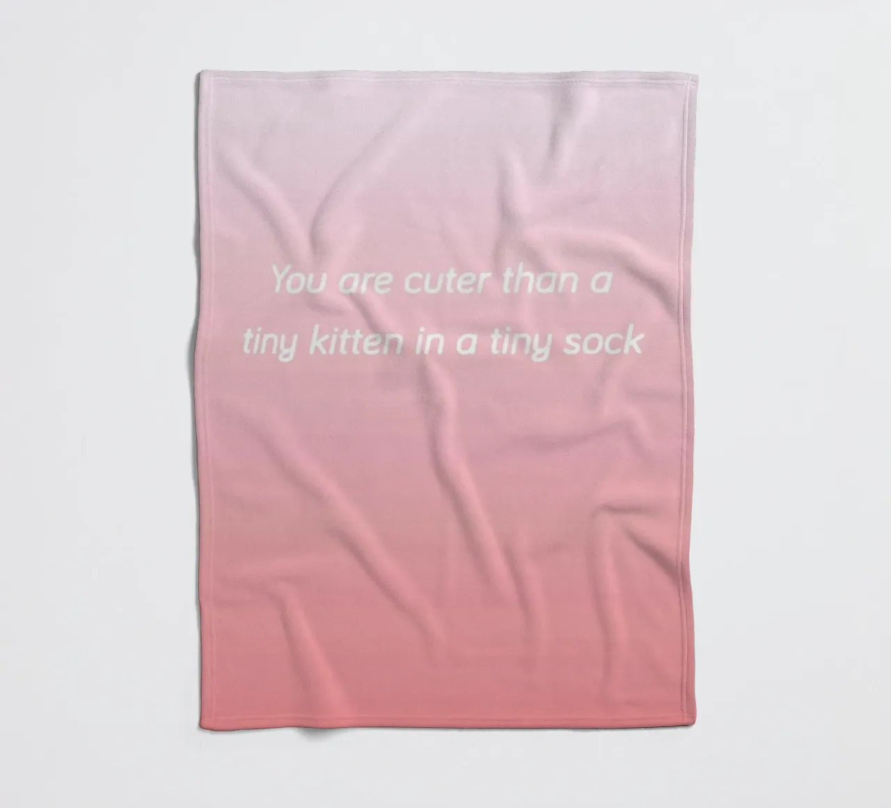 Cuter Than Kittens coperta in pile da Oh Darling