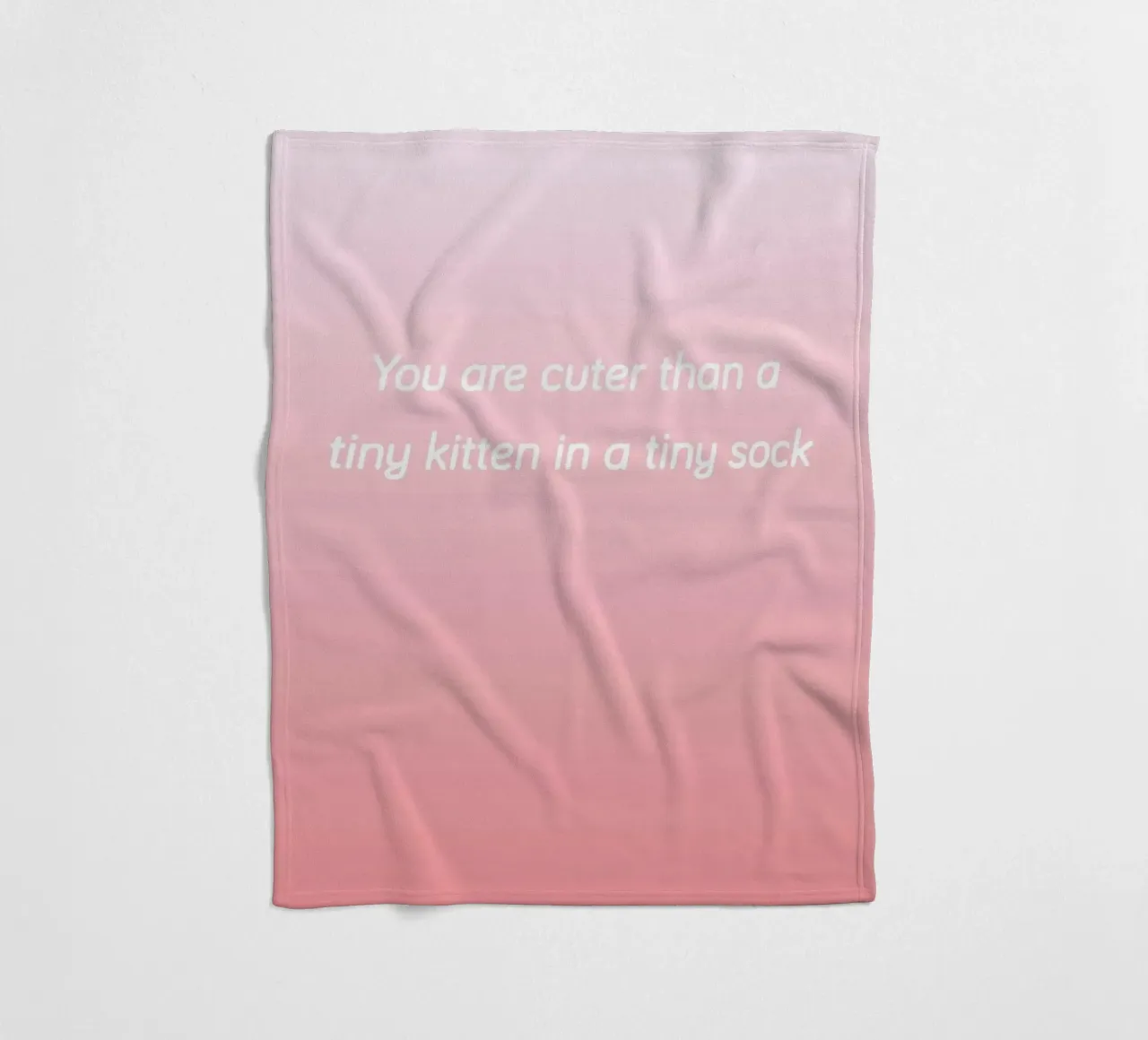 Cuter Than Kittens coperta in pile da Oh Darling