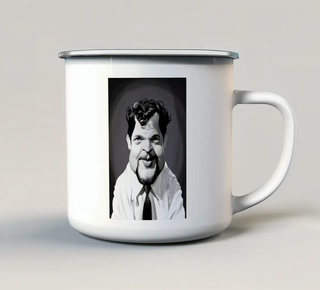 Orson Welles tazza in smalto da Rob Art | Illustration