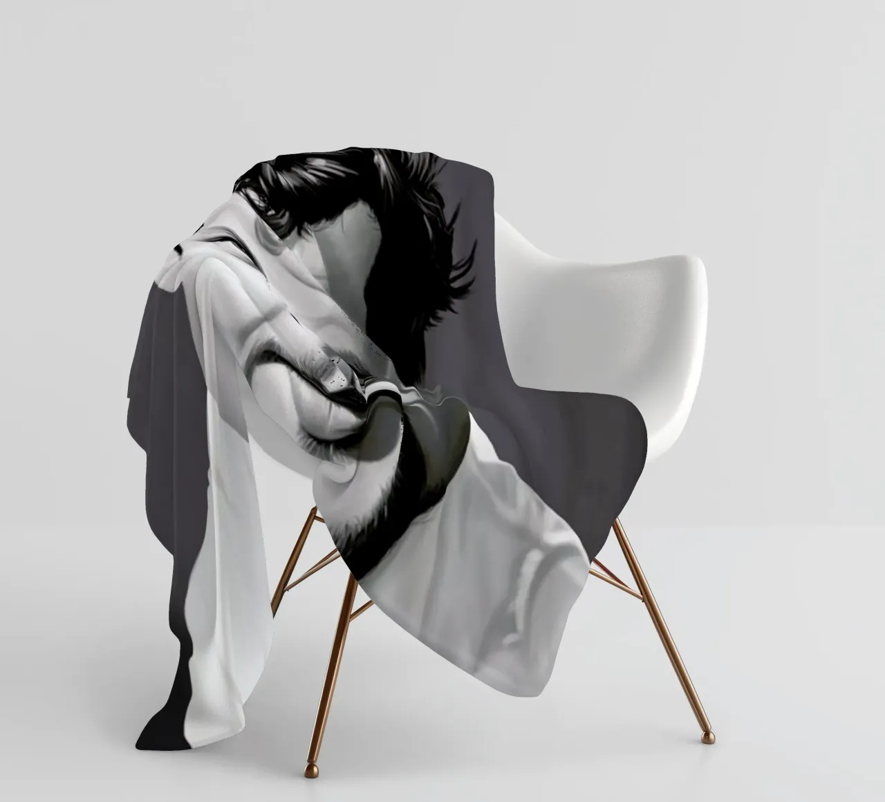 Orson Welles coperta in pile da Rob Art | Illustration