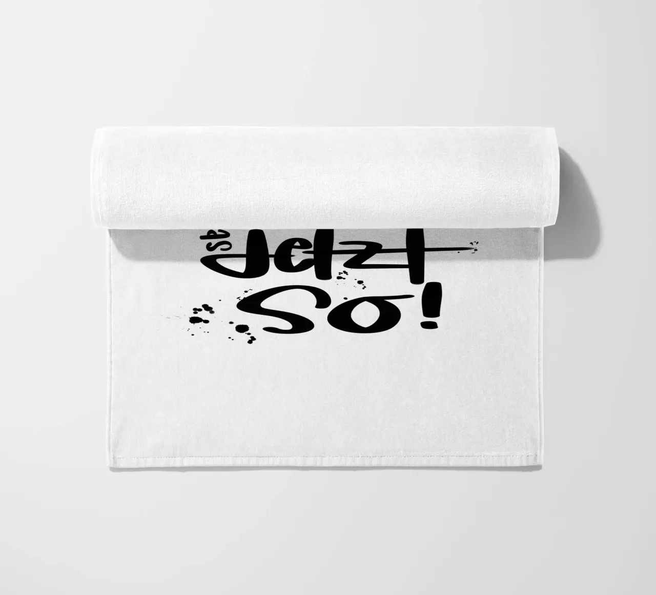Ich lass das jetzt so! telo mare da LIMITED EDITION LETTERS