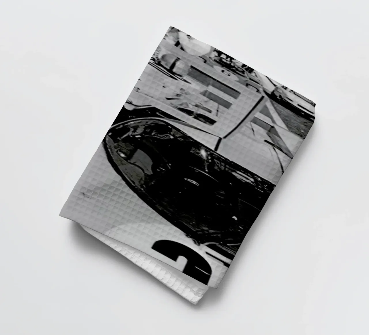 Steve McQueen with Porsche 917 canovaccio da cucina da Gallery Print and Art Limited