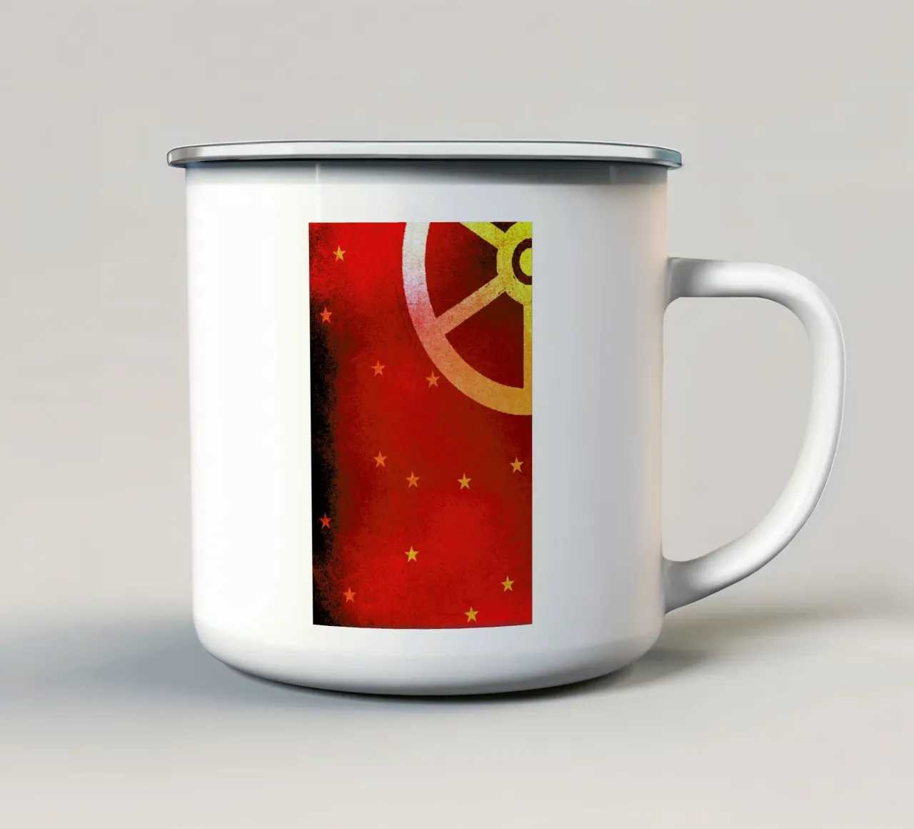 Arsenal tazza in smalto da David Curry