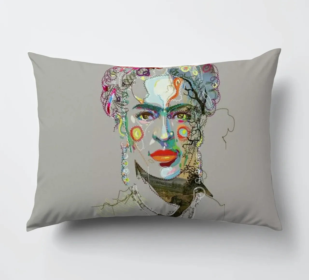Frida 3 cuscino da Carlos Quitério