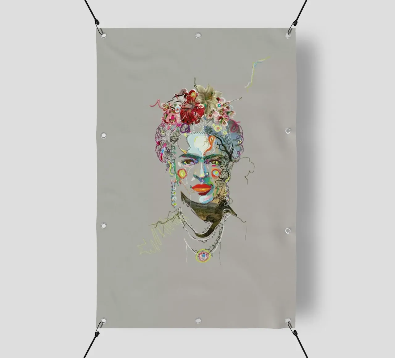 Frida 3 telo in pvc da Carlos Quitério