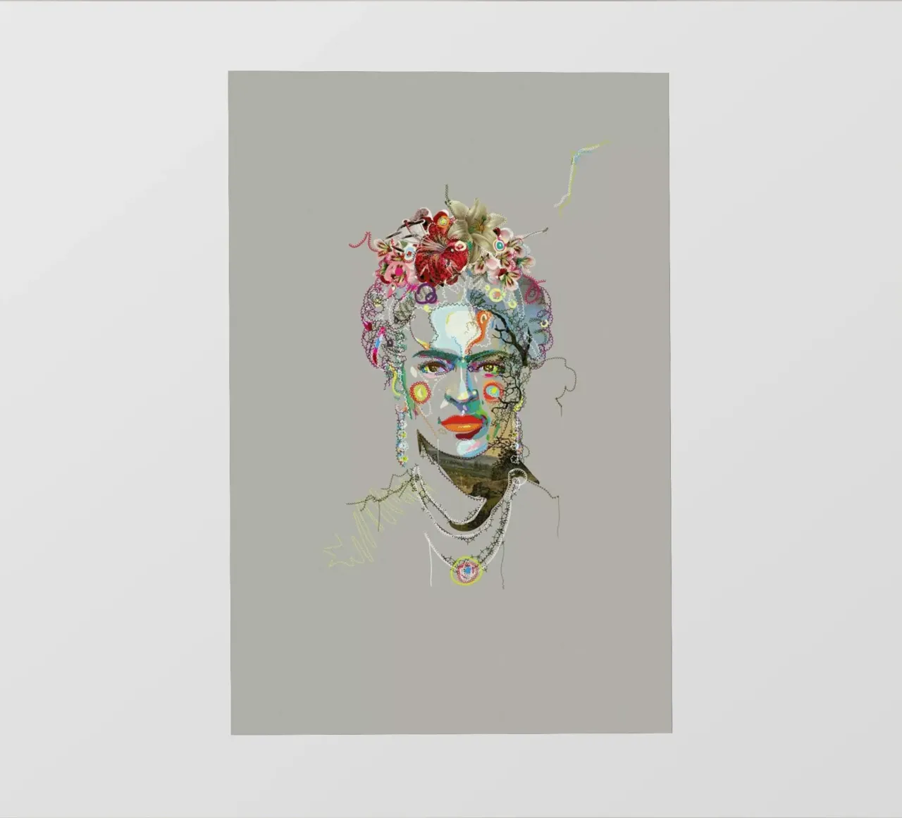 Frida 3 telo in pvc da Carlos Quitério
