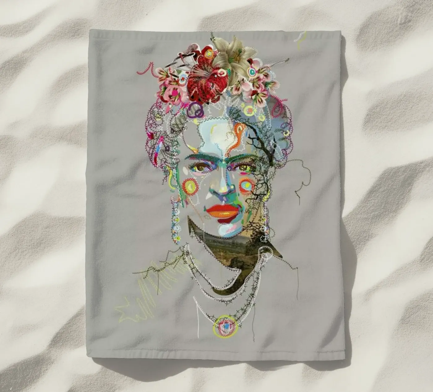 Frida 3 telo mare da Carlos Quitério