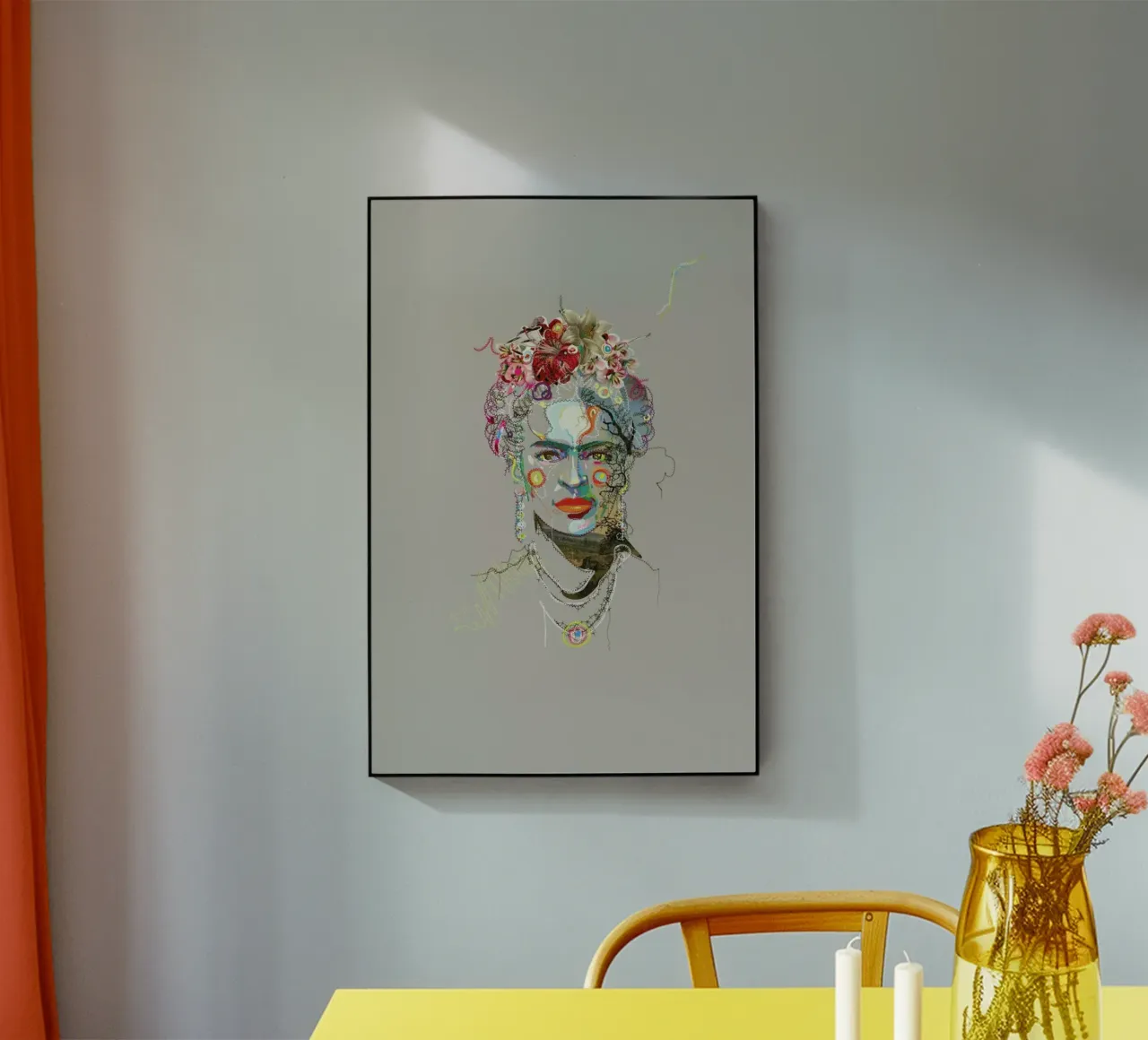 Frida 3 plexiglass da Carlos Quitério