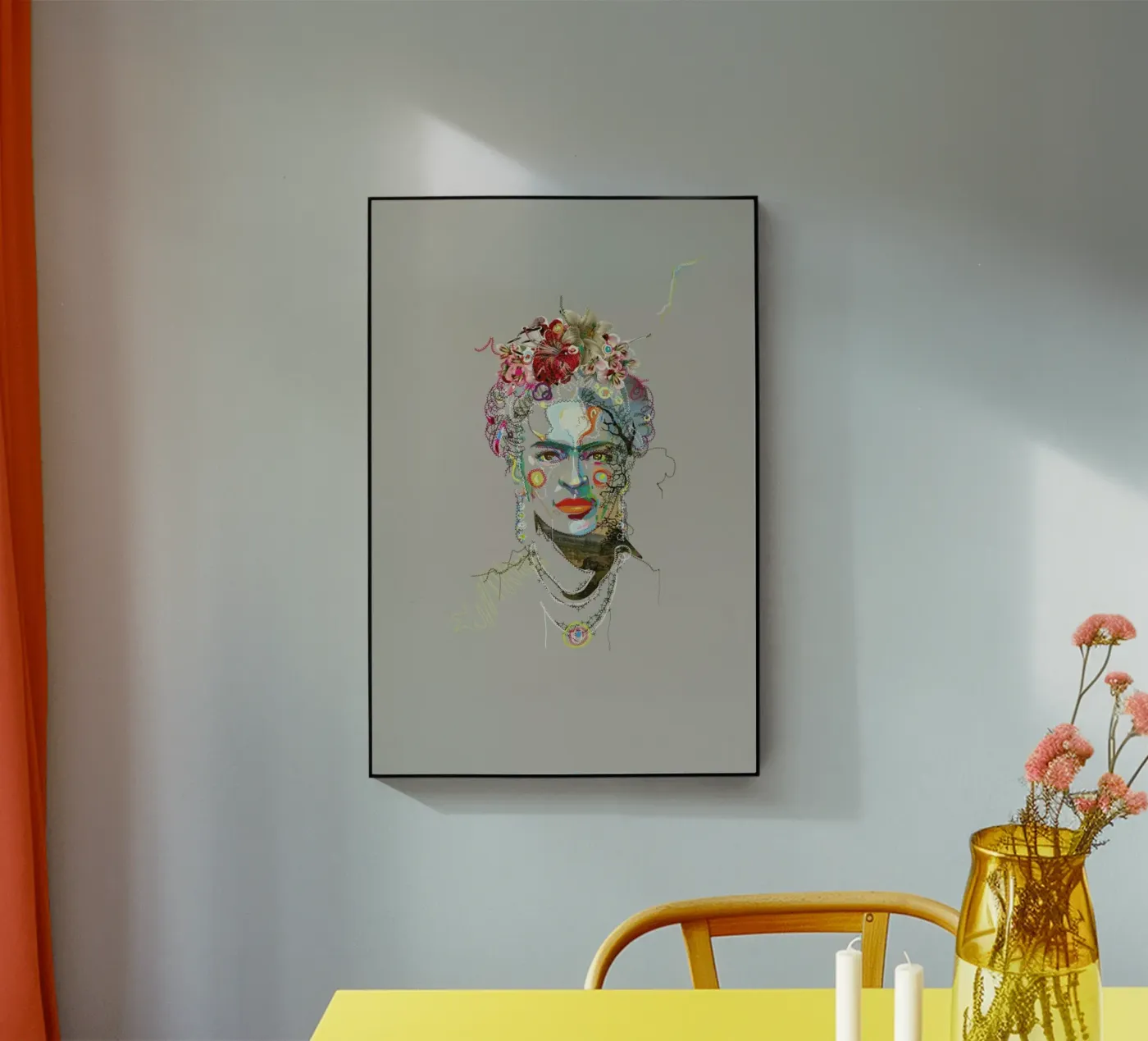 Frida 3 plexiglass da Carlos Quitério