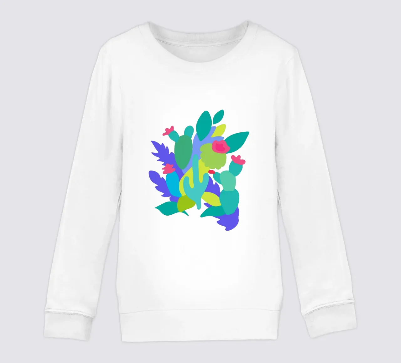 Cactus Abstracto sudadera para niño de Ana Paniagua Design