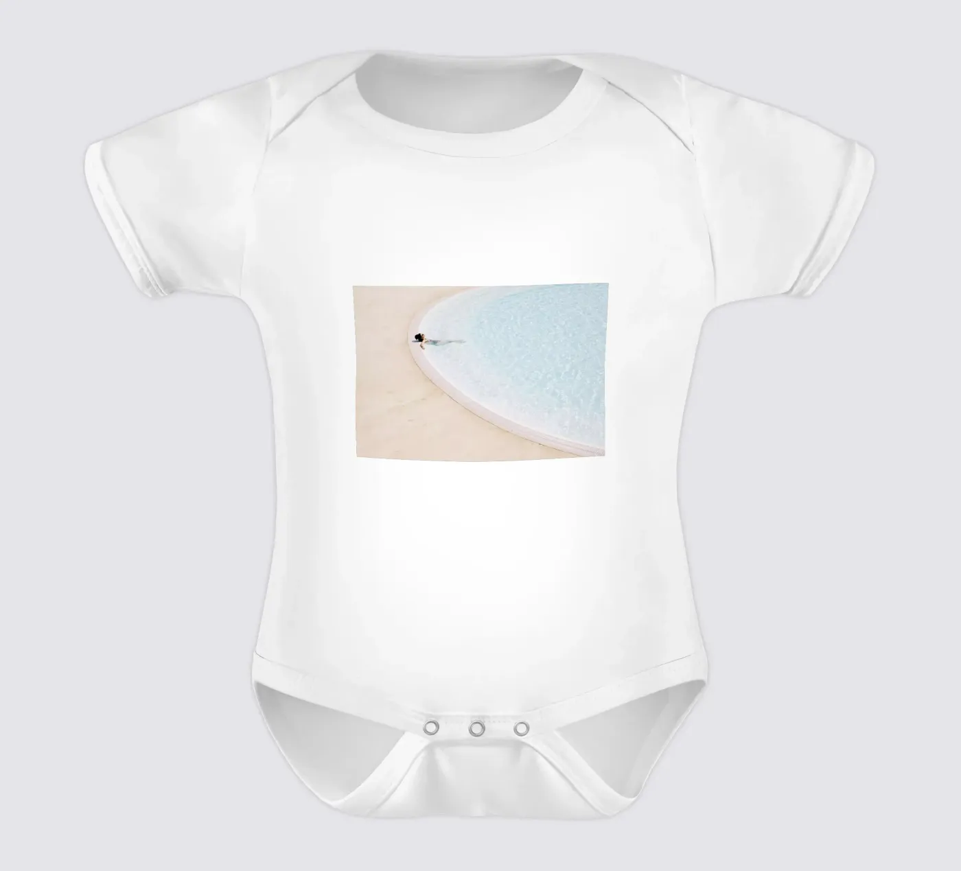 Sunbath Kurzarm Babybody von Picture On The Fridge