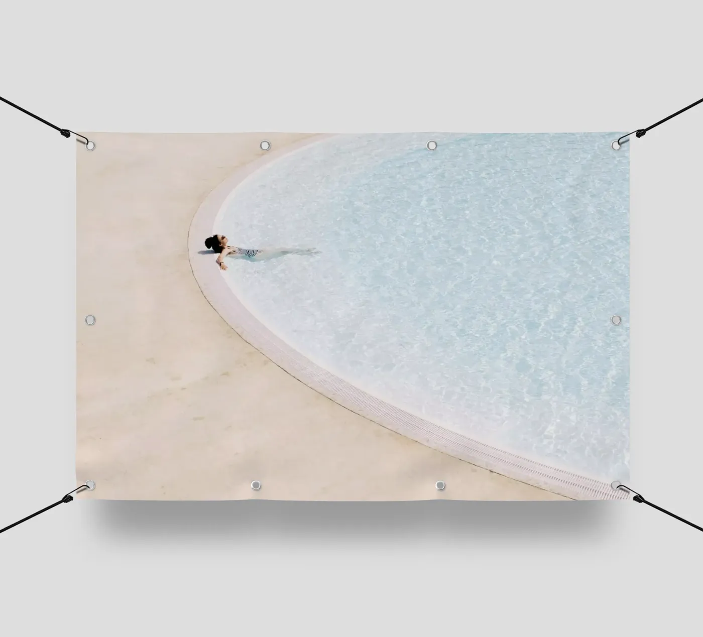 Sunbath telo in pvc da Picture On The Fridge