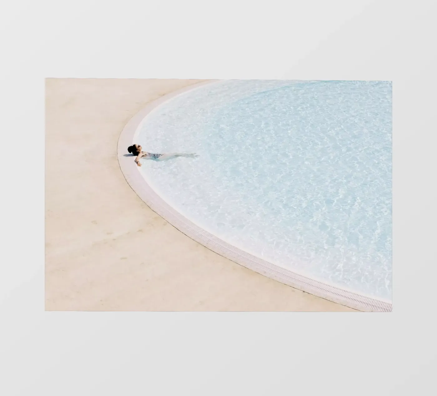 Sunbath telo in pvc da Picture On The Fridge