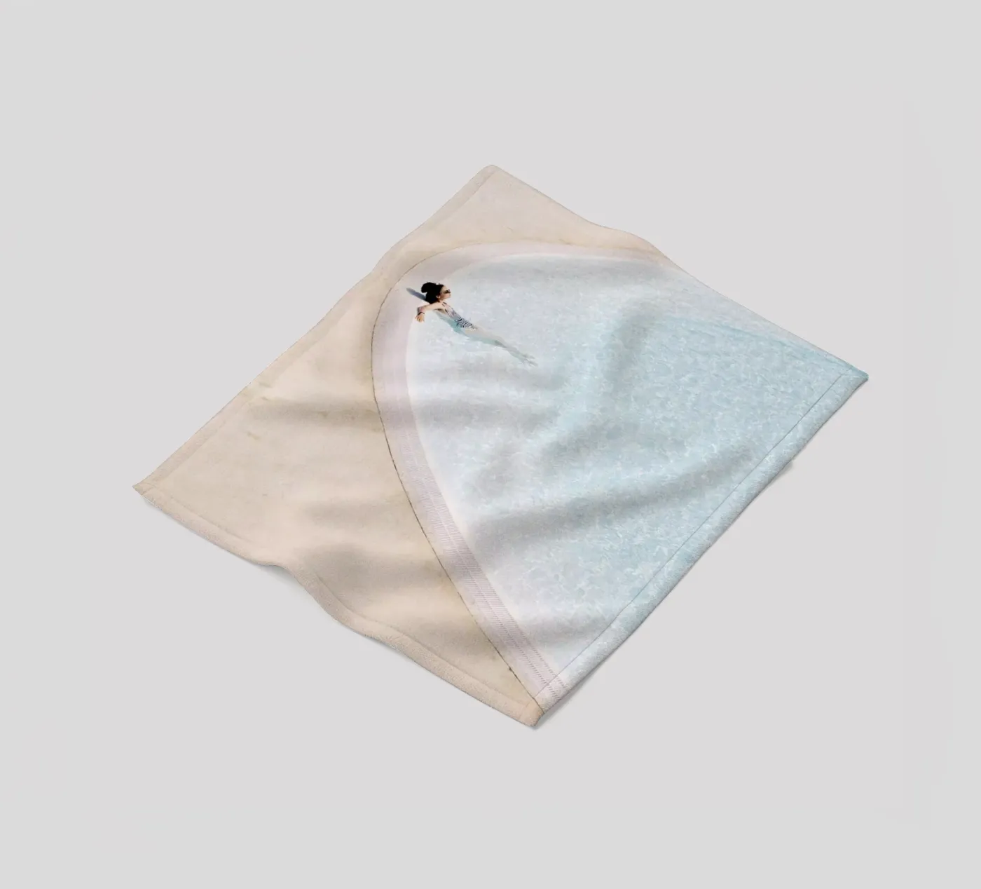 Sunbath fleece blanket by Picture On The Fridge