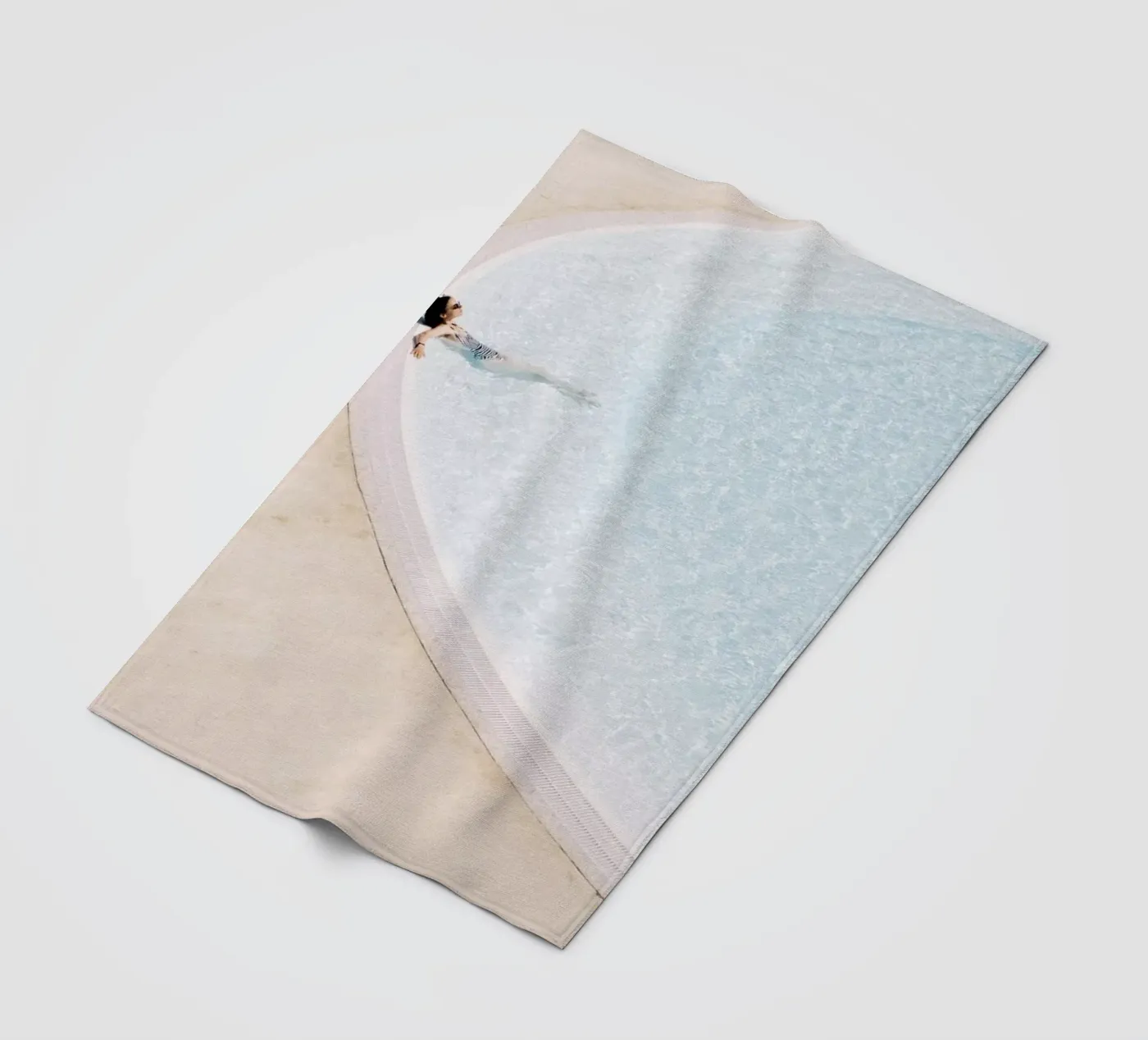 Sunbath fleece blanket by Picture On The Fridge