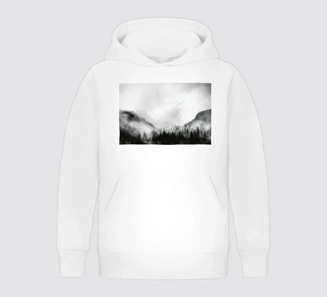 Moody Clouds 4 felpa bambino con cappuccio da Nur Mut