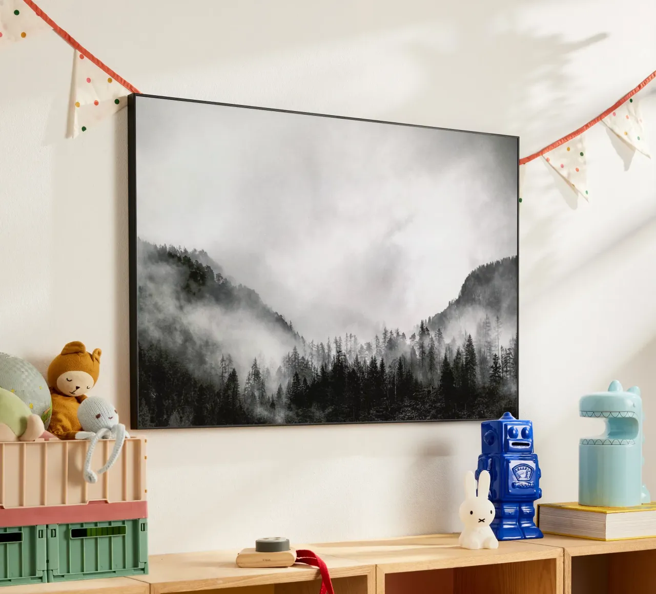 Moody Clouds 4 alluminio dibond da Nur Mut