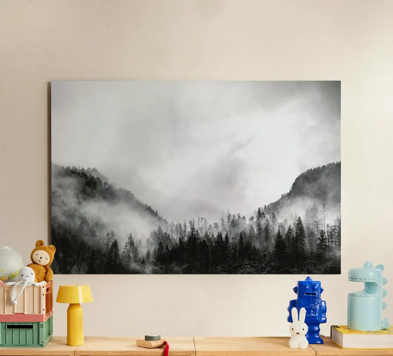 Moody Clouds 4 alluminio dibond da Nur Mut